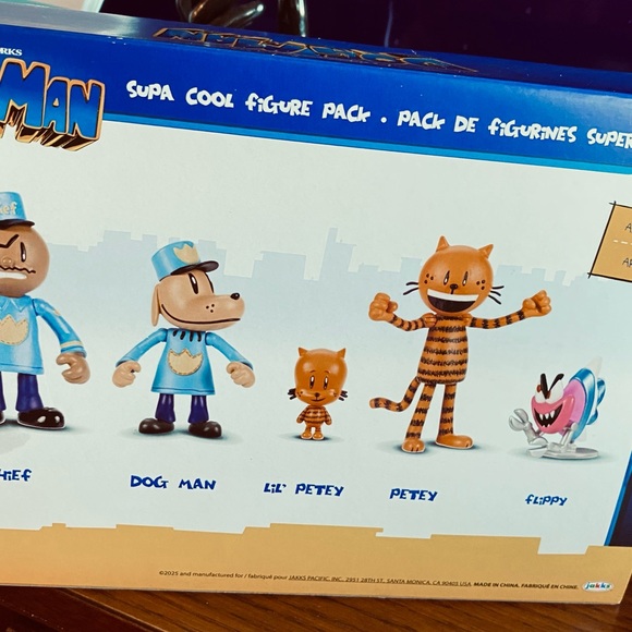 Dreamworks Dog Man Action Figure Set - - Picture 3 of 3